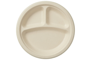 Tellus 9 inch 3-compartment