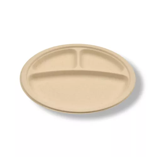 10  3 Compartment Plate