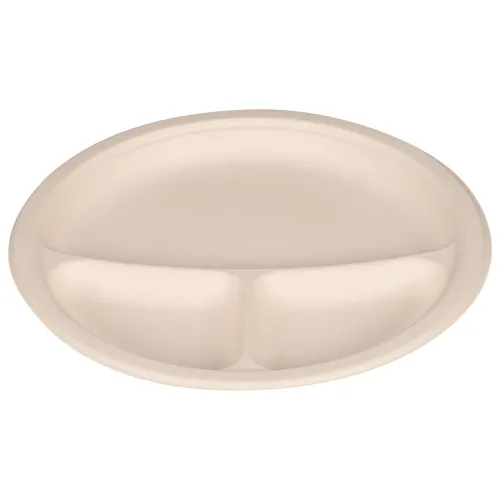 10  3 Compartment Plate